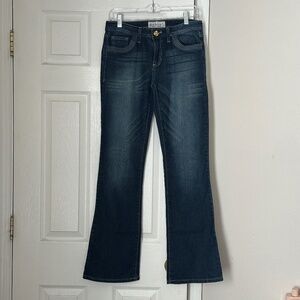 Vintage Baby Phat Fasions Silver Label Bootcut jeans Mid rise Size 7 Juniors Y2K